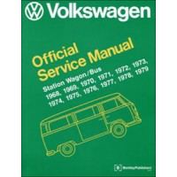 VW Workshop Manual Kombi 1968 to 1979