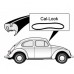 Cal Look Window Seal Kit VW Beetle 1958 to 1967