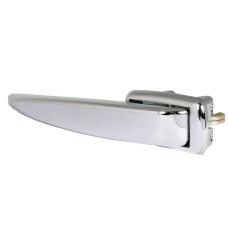 Cab Door Handle Non locking Chrome, Kombi 1955 to 1960 and up to 1955 Beetle 