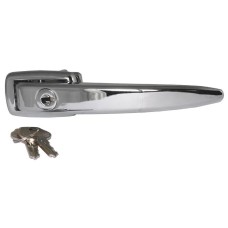 Cab Door Handle locking Chrome, Kombi 1955 to 1960 and up to 1955 Beetle 