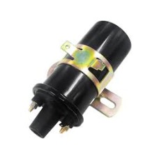 Ignition Coil 12 Volt (Black) with mounting bracket