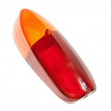 Amber/Red (Euro Spec) Tail Lamp Lenses VW Type 3 1961 to 1968