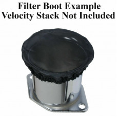 Velocity Stack Filters 2.5" Thru 3" Weber, HPMX, Dellorto, (Pair)