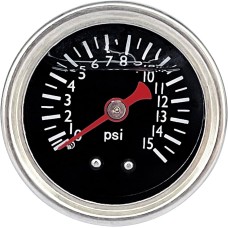 Fuel pressure gauge (Liquid filled) 