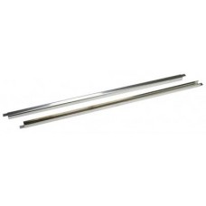 Divider bar, Cab door window, VW Kombi up to 1967 (Pair) - Polished stainless steel