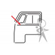 Cab Door Frame To Base Seal - Top Quality - VW Kombi  1950 to 1967
