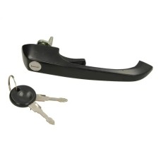 Door handle to suit VW Kombi 1969 to 1979 with Keys (Black)