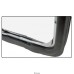 Bay Window Kombi Vent window complete with chromed stainless steel frame rear Right