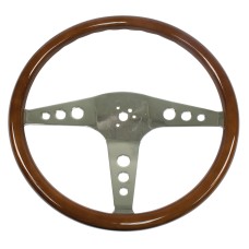 Classic VW Kombi Steering Wheel Wood (457mm Dia and 31mm Grip)