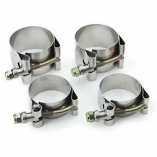 EMPI Stainless T-Bolt Sway Bar Clamps, Beetle all years (Set of 4)