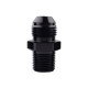 Oil Fitting -8AN to 3/8 NPT (Black)