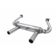 EMPI 2 Tip Stainless Steel Deluxe Exhaust for Beetle and Karmann Ghia's