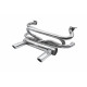 EMPI Stainless Steel 2-Tip Exhaust Muffler for Beetle and Karmann Ghia's