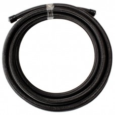 -8AN Nylon Stainless Steel Braided  Oil Line Hose Black (2000PSI)
