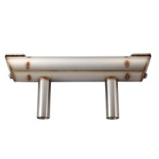 Vintage Speed VW Type 4 into Type 1 (Beetle) Stainless Steel Muffler- Super Flow