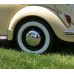 Whitewall Tyre Trims 15" (Set of 4)  3"  for VW Kombi 1956 to 1964 and Beetle 1946 to 1979