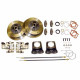 Rear Disc brake kit for swing axle VW Beetle (cast calliper brackets)