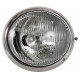 VW Headlight Assembly Right side with Stainless Steel Rim for Right Hand Drive Kombi 1950 to 1967
