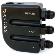Jay Cee Bypass Oil Filter Mount (Black)