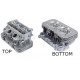 New Type 4 Cylinder Head with "Square Port", 1978 to 1983 Type 4 VW Engine  