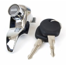 VW Kombi 1968 to 1971 Tailgate Lock with Keys Chrome