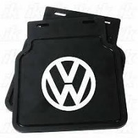 VW Logo'ed Mud Flaps Pair