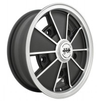BRM Wheel 5 X 205 Black 6.5” wide
